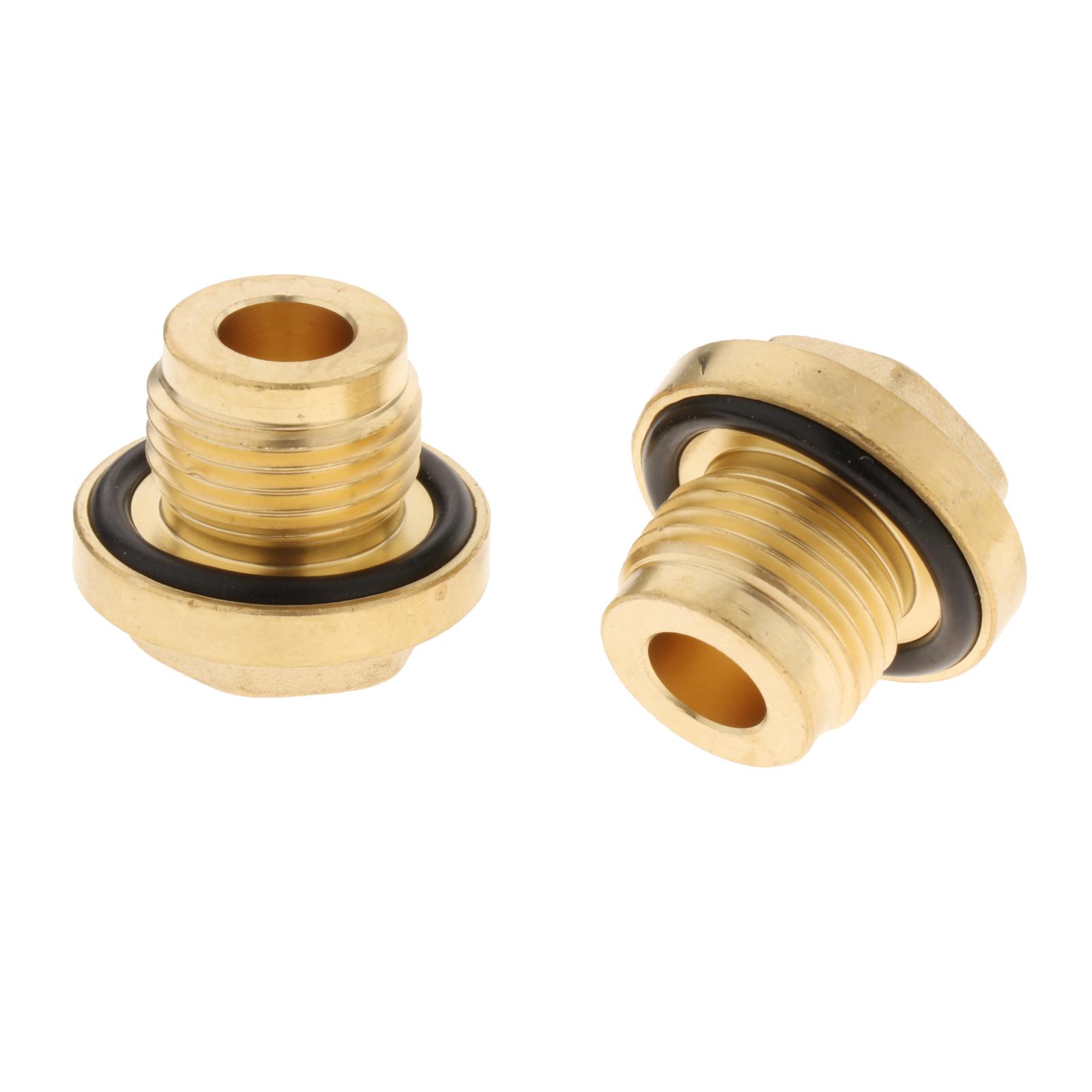 Drain Filler Kit - 2Pcs Diff Filler Plug ชุดอุปกรณ์ตกแต่งรถยนต์ชุด Fk0102ท่อระบายน้ำปลั๊กสำหรับ