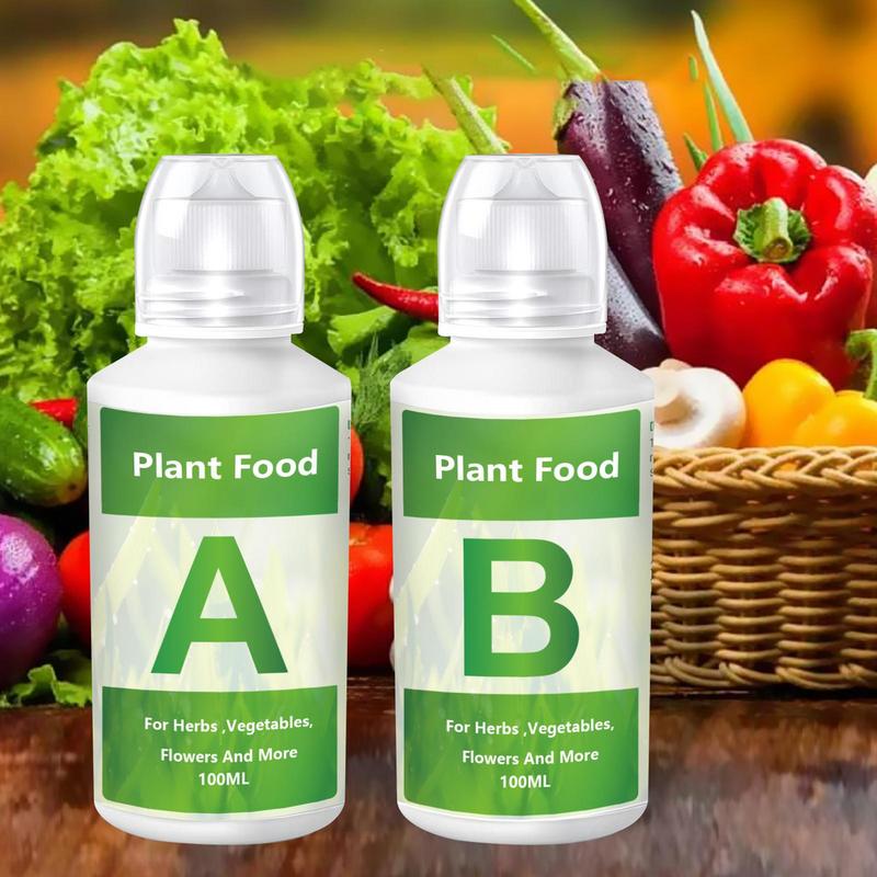 Nutrient Solution Ab - ปุ๋ยอาหารไฮโดรโพนิก AB Solution Set Hydroponic Garden