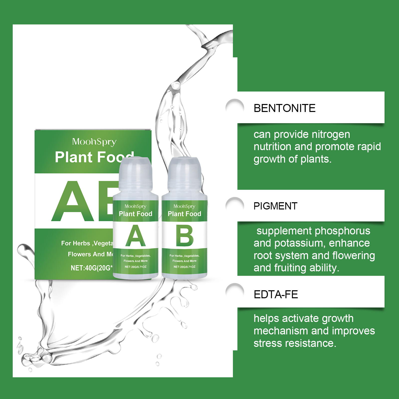 สารอาหารปลูกพืชแบบไฮโดรโปนิกส์ - Nutrient Solution Ab บทวิจารณ์และราคา
