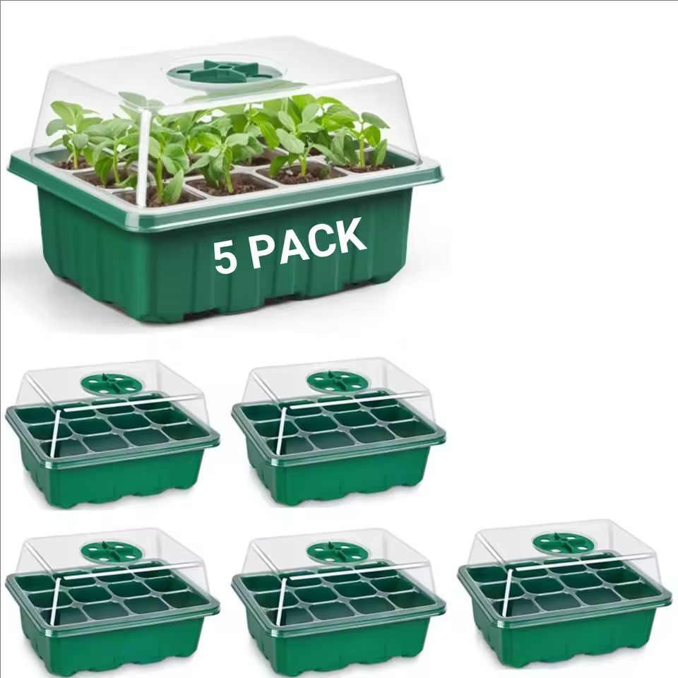 ชุดเพาะเมล็ดขนาดเล็ก 10 ชิ้น/5 - Dome Propagation Kit บทวิจารณ์และราคา