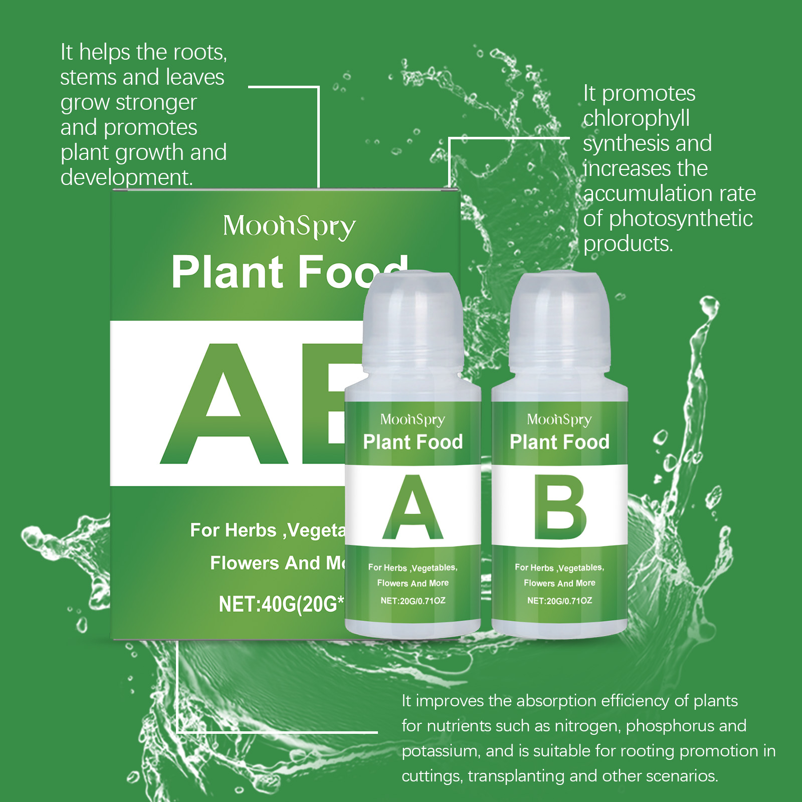 น้ำยาบำรุงพืชแบบไฮโดรโปนิกส์ ม - Nutrient Solution Ab บทวิจารณ์และราคา